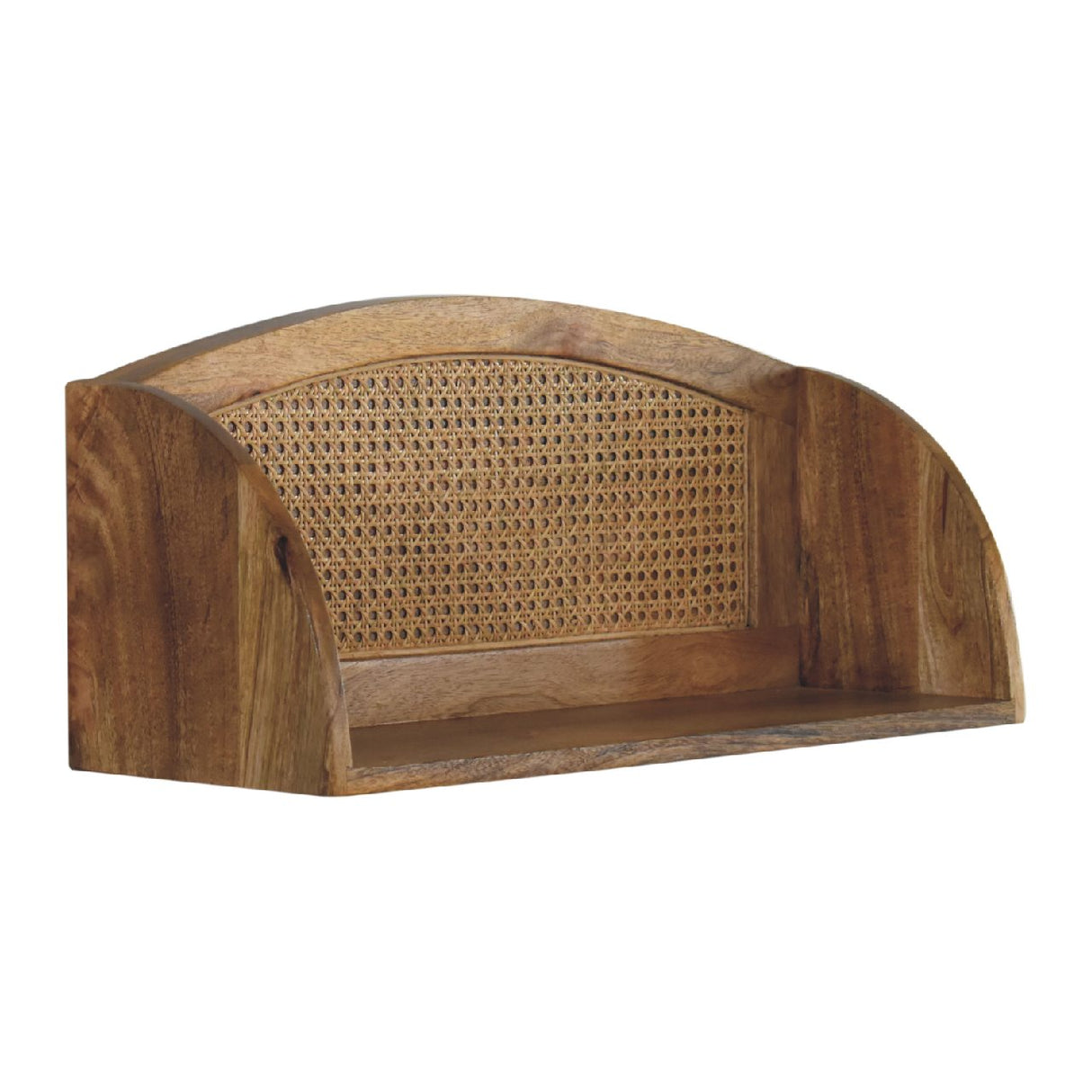 Solid Mango Wood Wall Shelf - Larissa