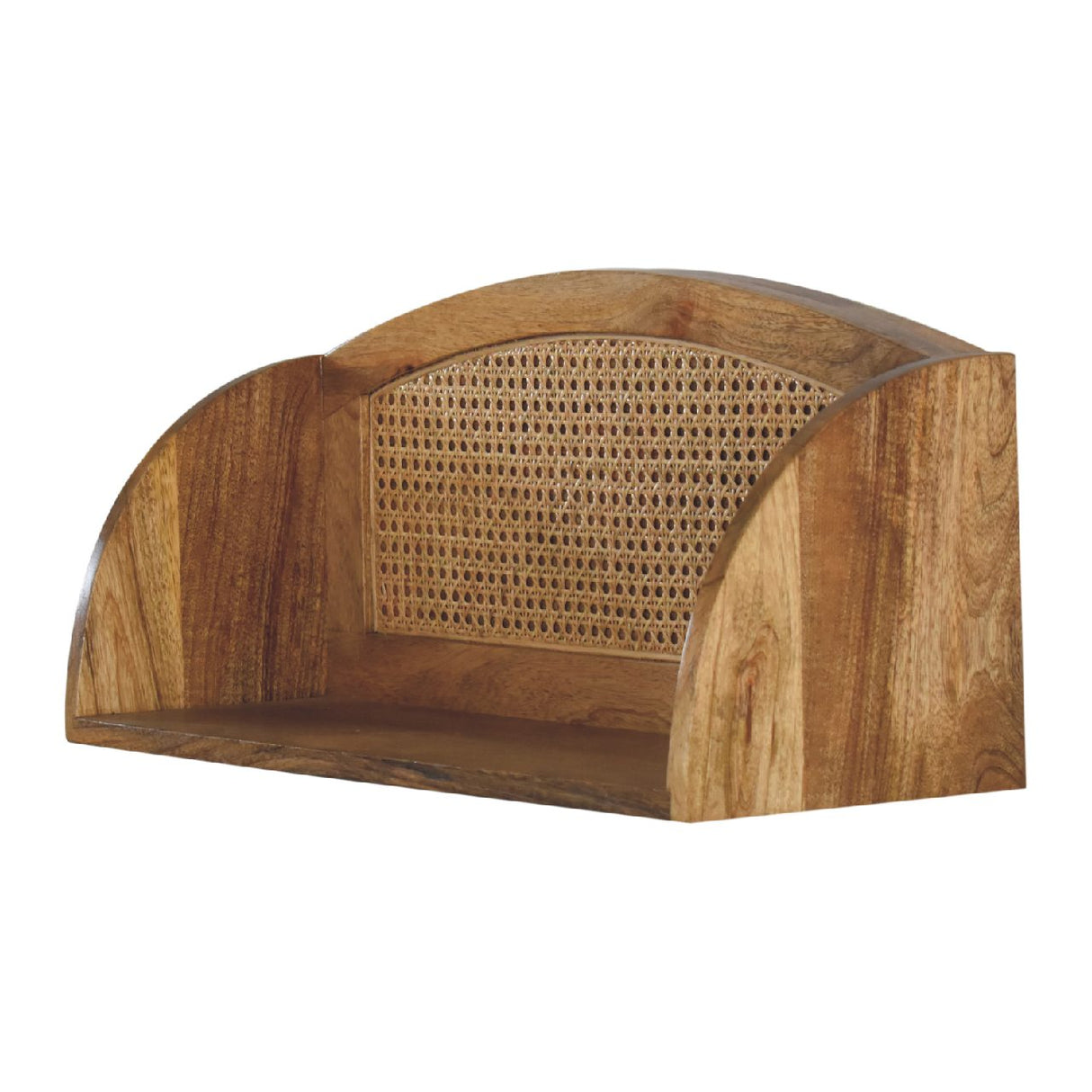 Solid Mango Wood Wall Shelf - Larissa