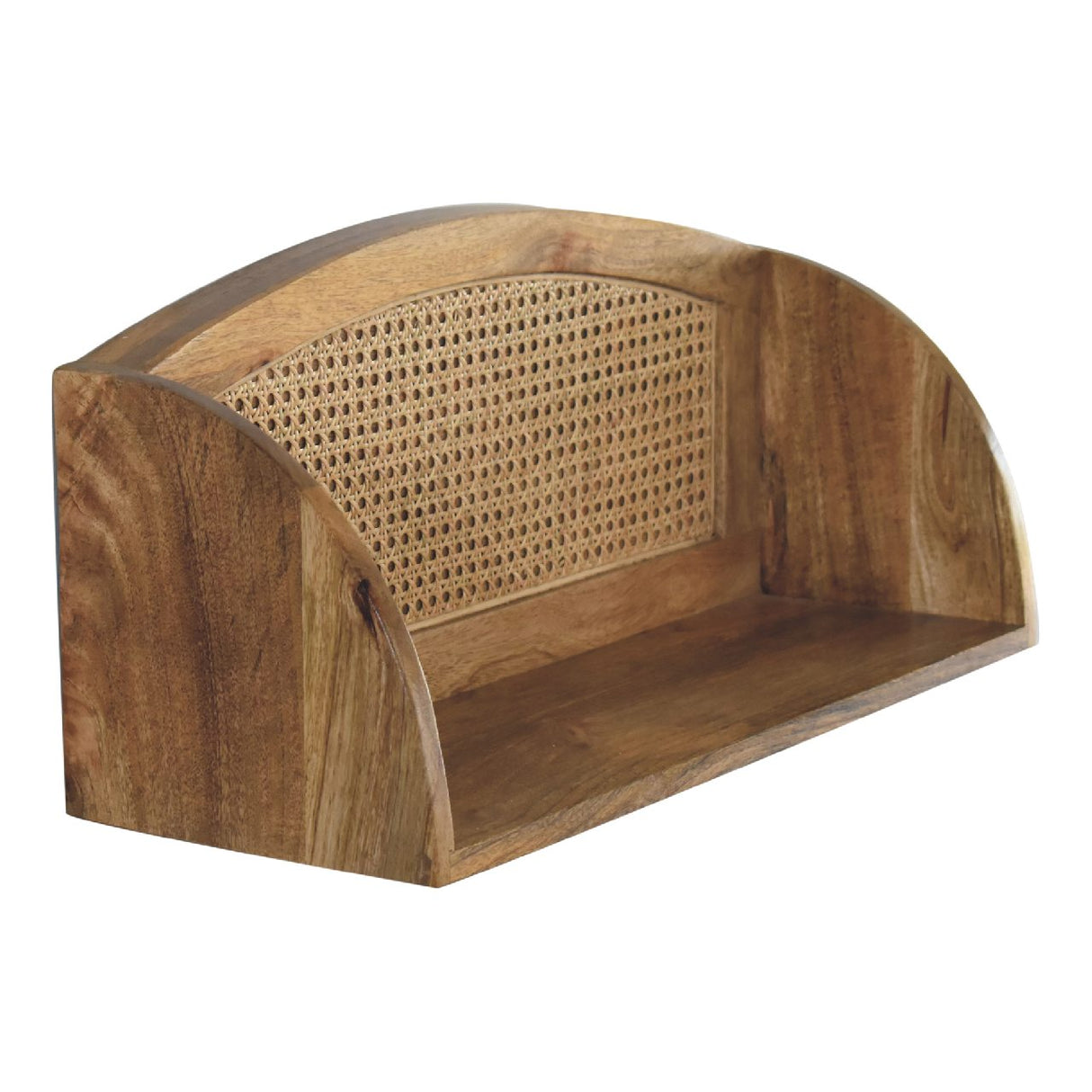 Solid Mango Wood Wall Shelf - Larissa
