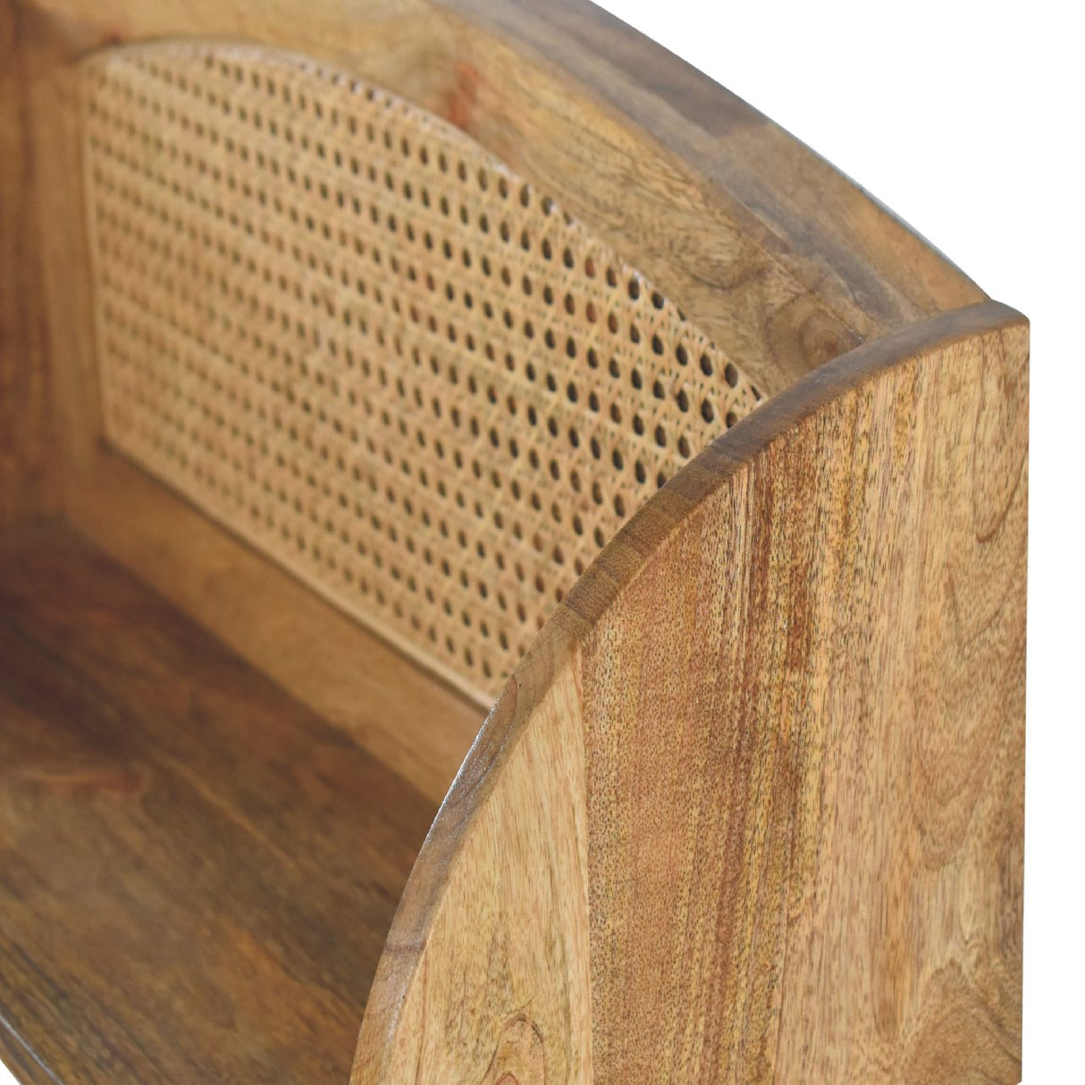 Solid Mango Wood Wall Shelf - Larissa