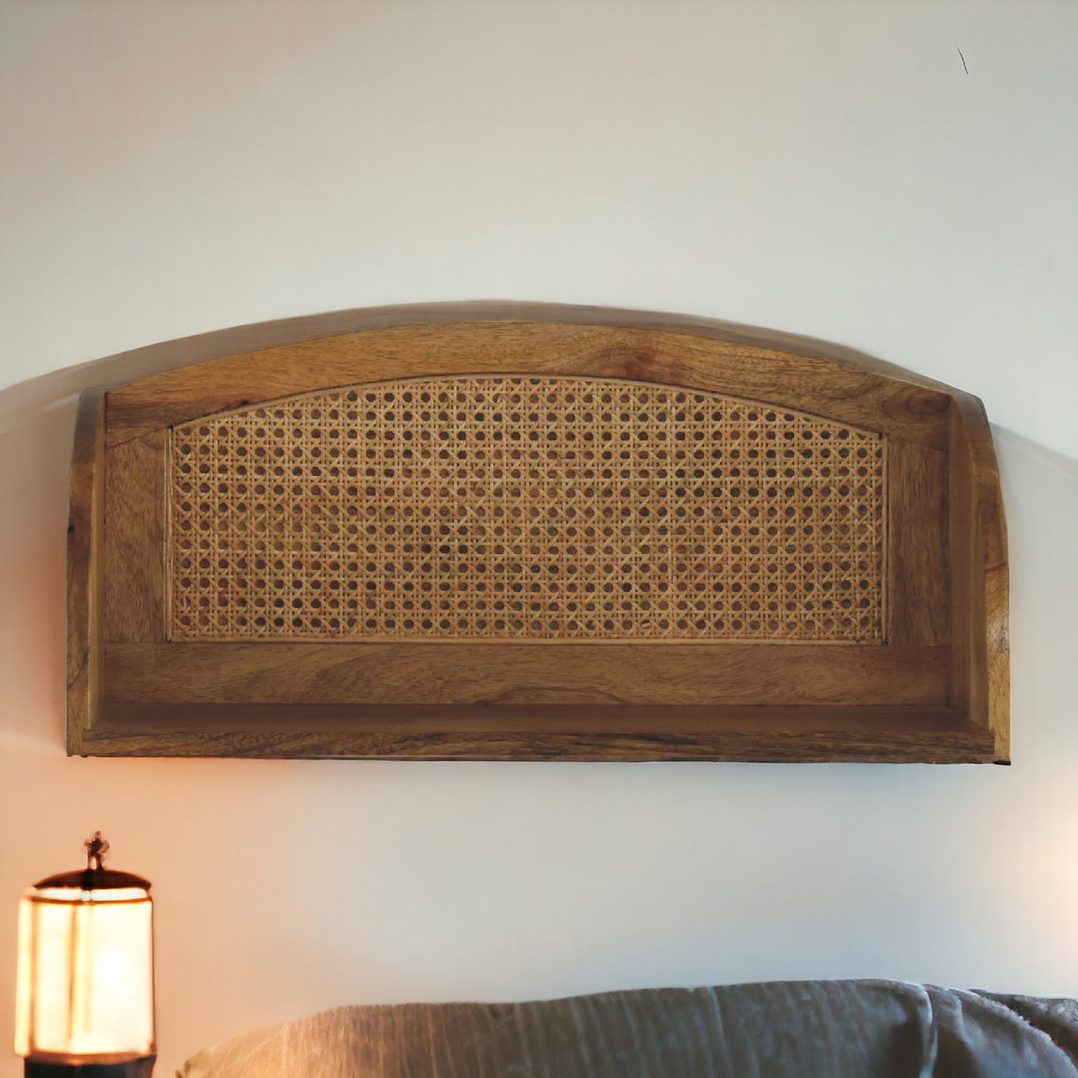 Solid Mango Wood Wall Shelf - Larissa