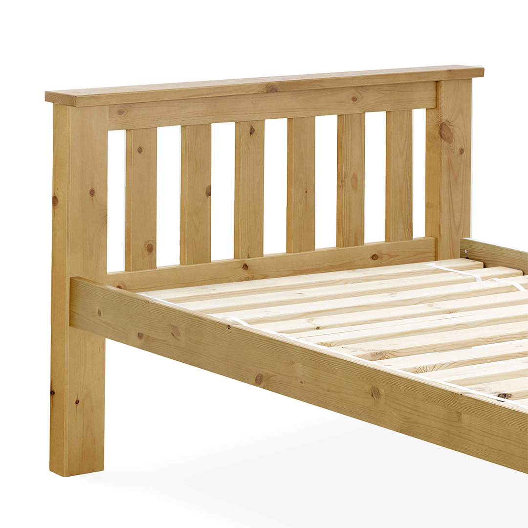 Solid Pine Wood Bunk Bed Single - Carra