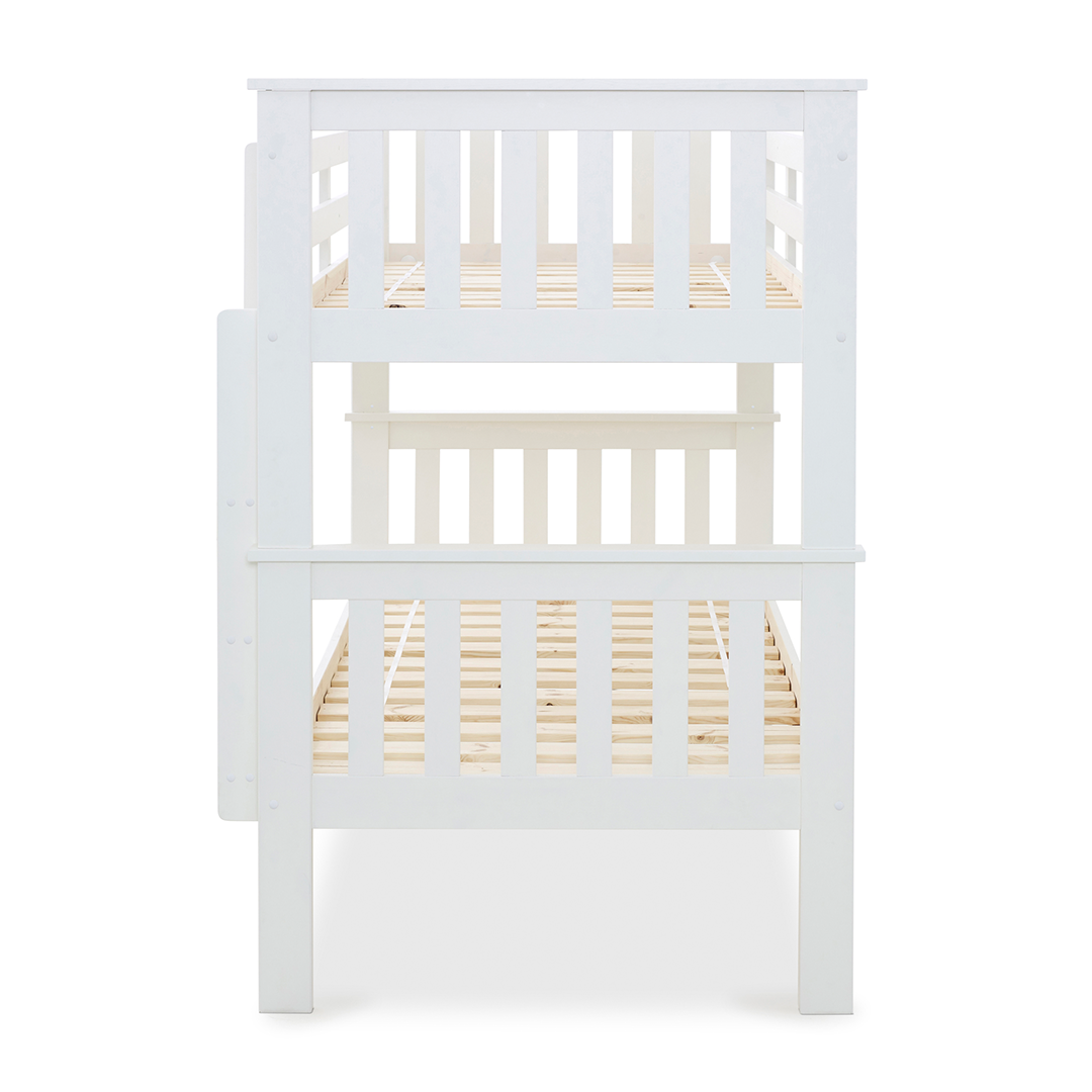 Solid Pine Wood Bunk Bed Single - Carra