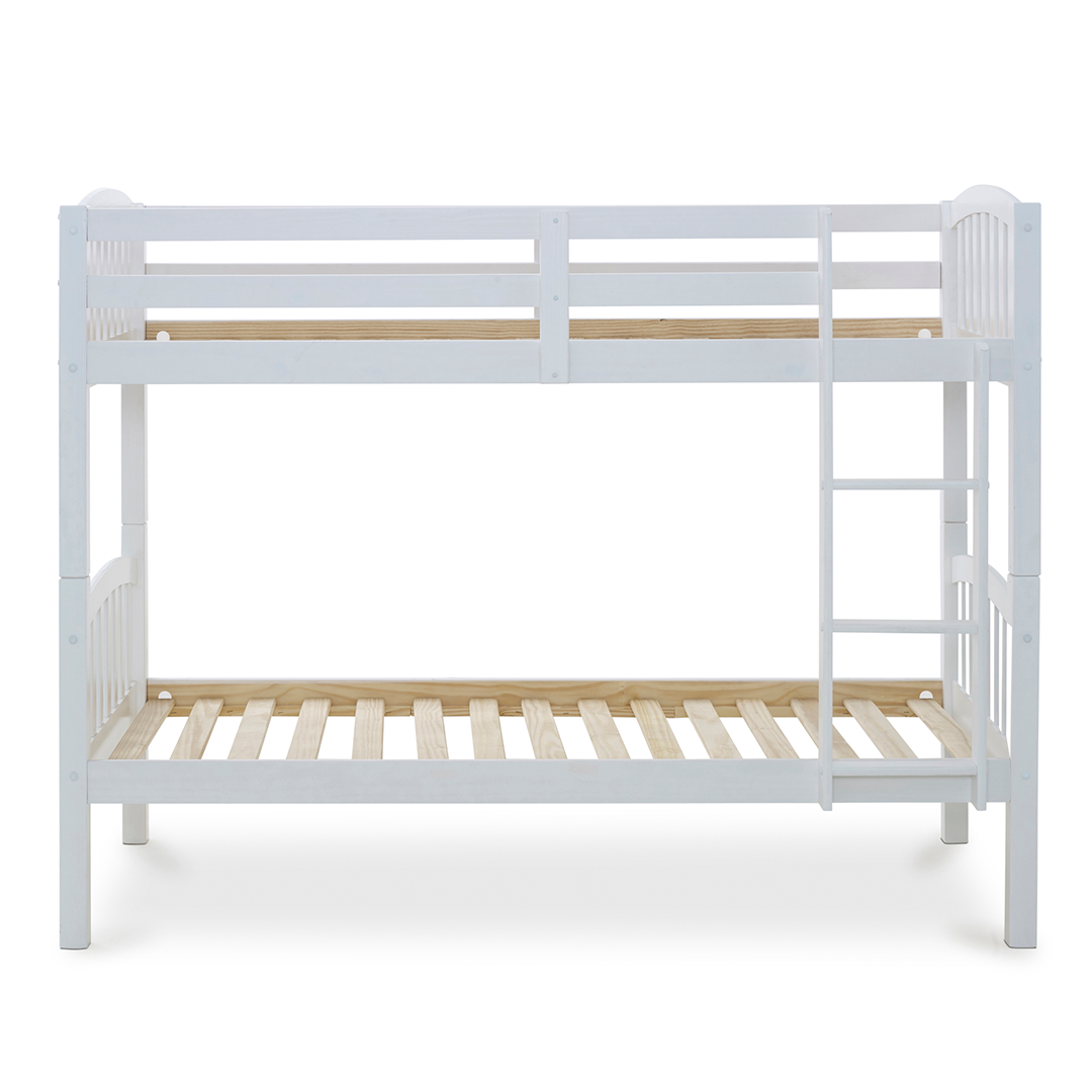 Solid Pine Wood Single Bunk Bed - Mya