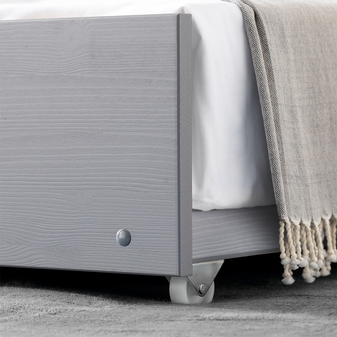Solid Pine Wood Single Day Bed With Trundle - Tyler