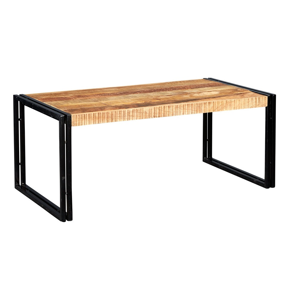 Solid Reclaimed Wood Coffee Table - Cosmo Industrial