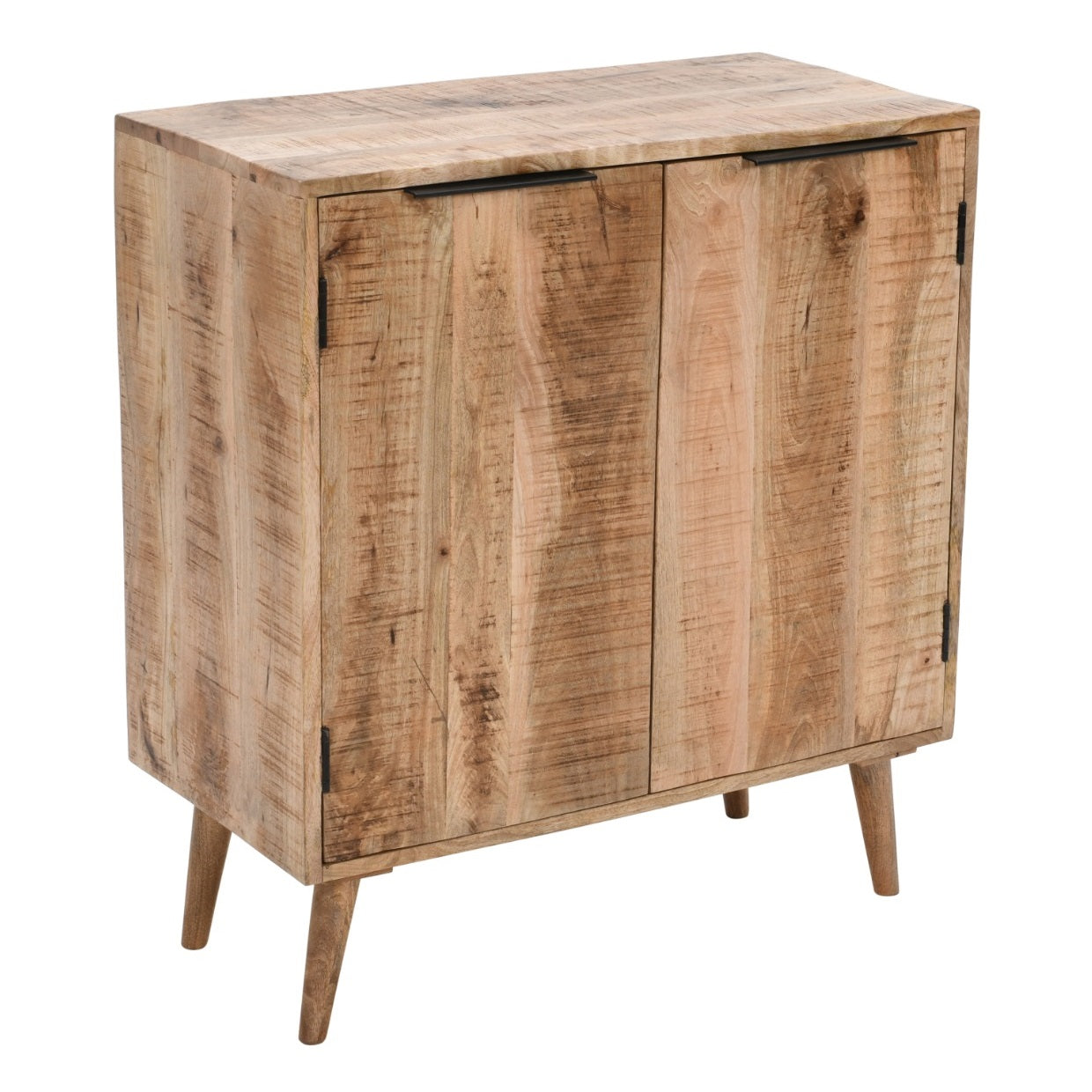 Solid Reclaimed Wood Drinks Cabinet With 2 Doors - Surrey