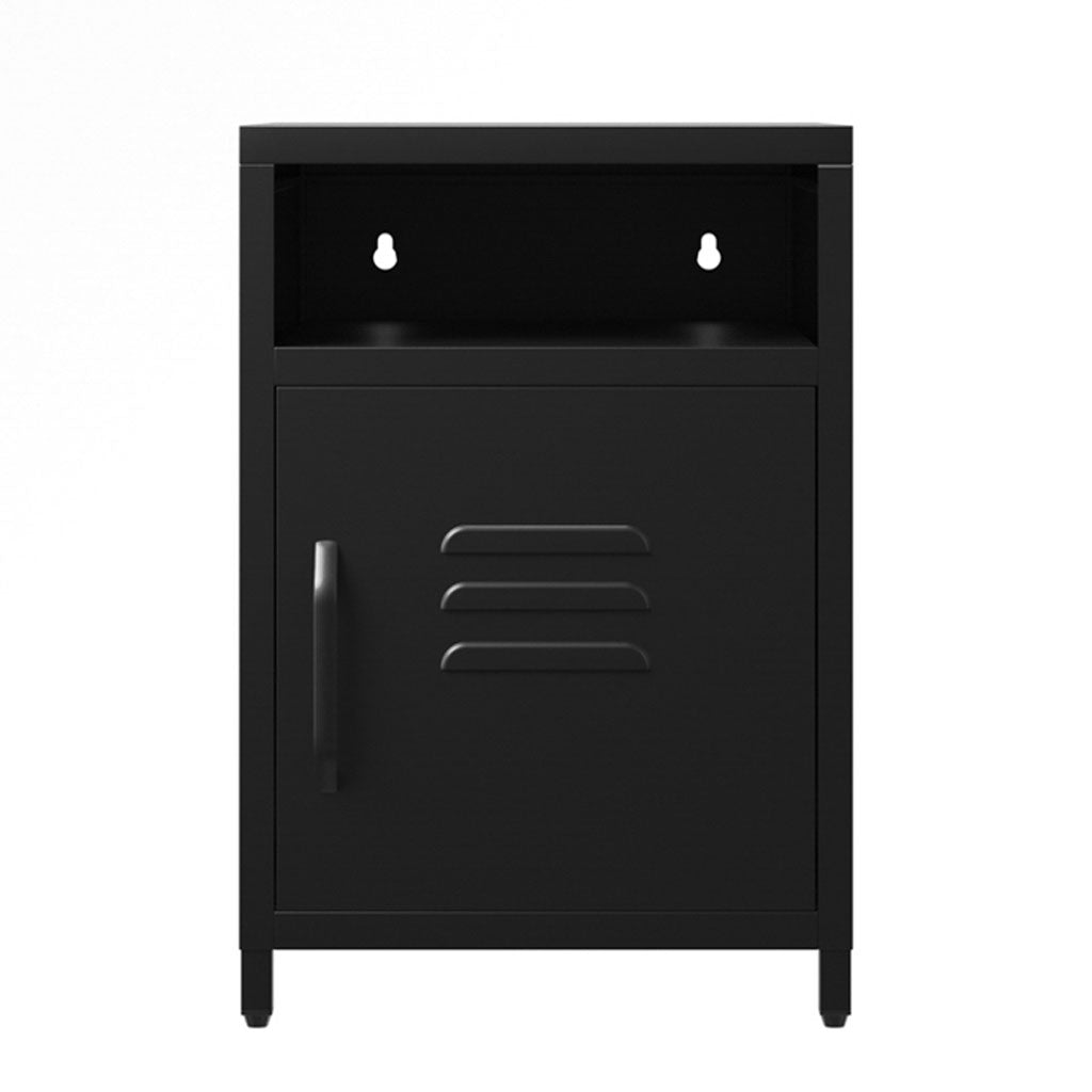 Steel Bedside Cabinet With 1 Door - Dillon