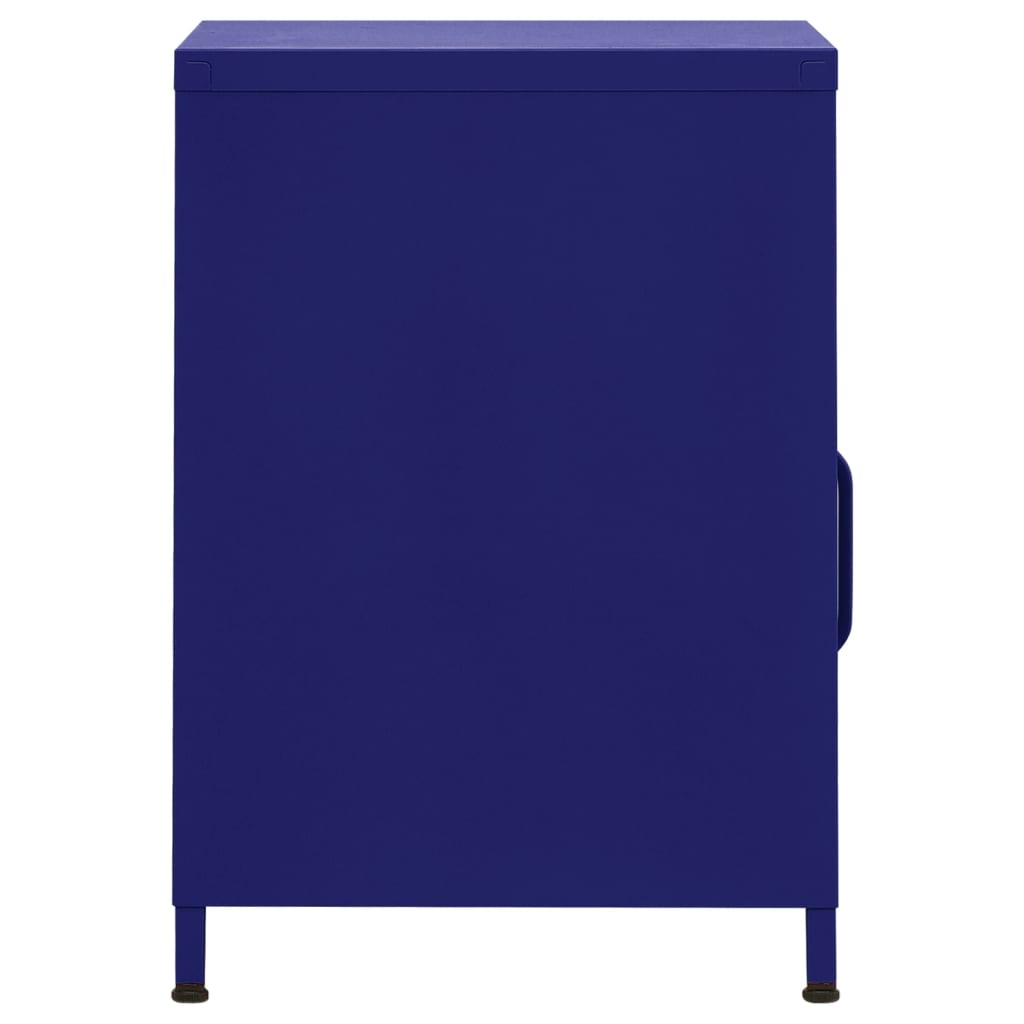 Steel Bedside Cabinet With 1 Door - Vantage Home