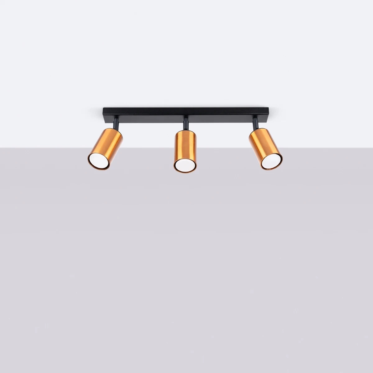 Steel Ceiling Light With 3 Winx Lamps - Bittersweet Shimmer