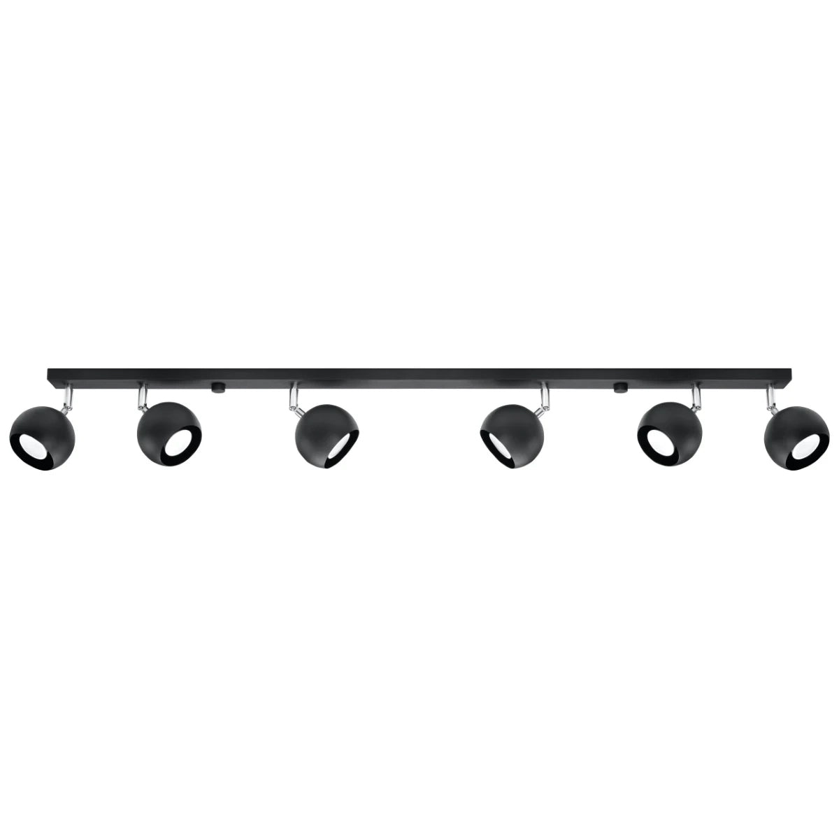 Steel Ceiling Light With 4 Oculare Lamps - Bittersweet Shimmer