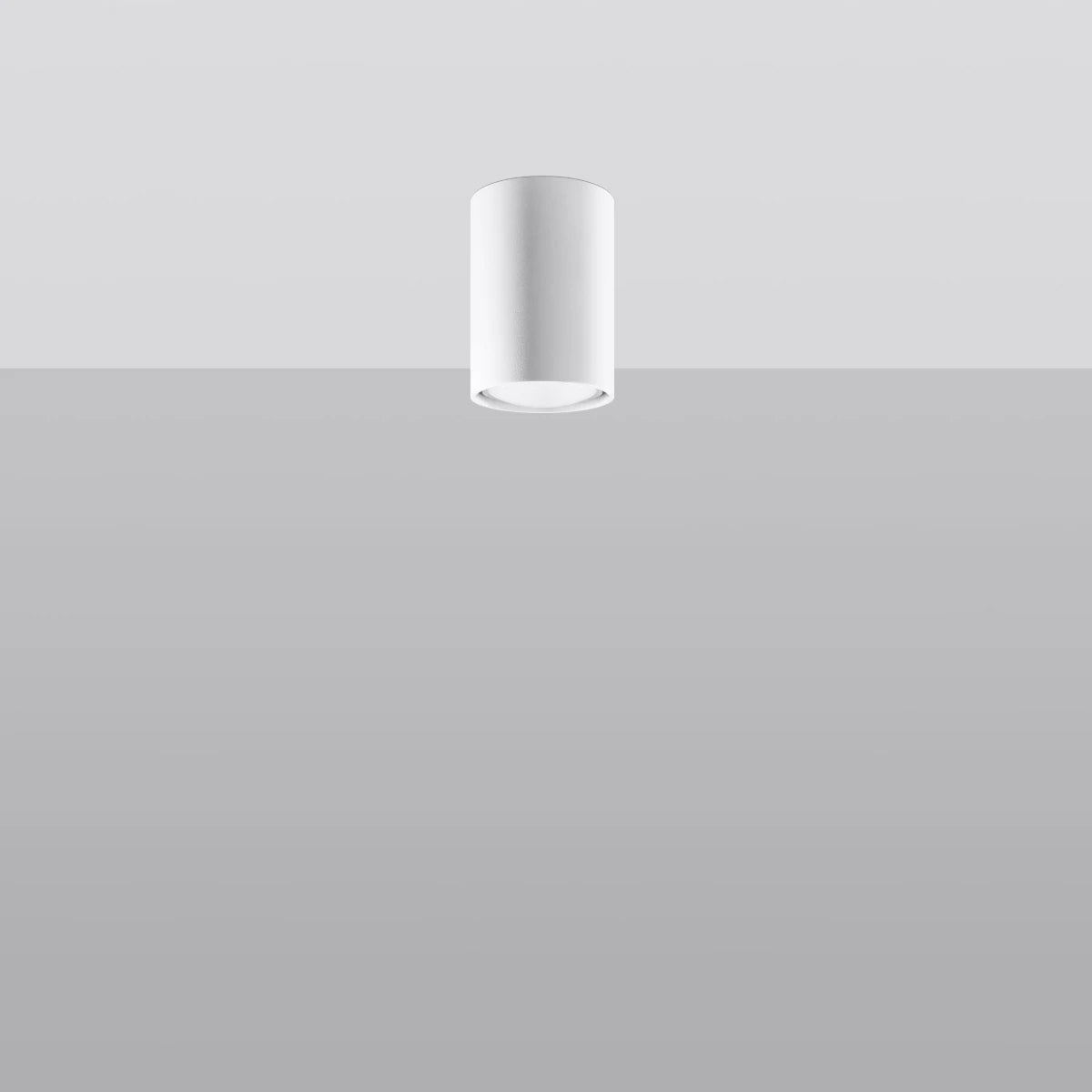 Steel Ceiling Light With Lagos 10 Lamp - Ocean Green