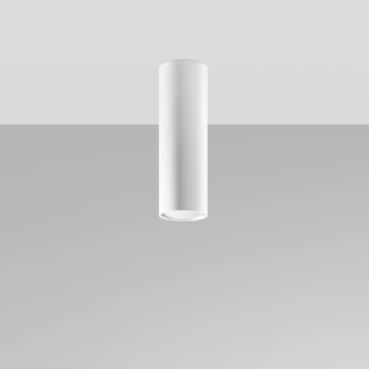 Steel Ceiling Light With Lagos 20 Lamp - Ocean Green