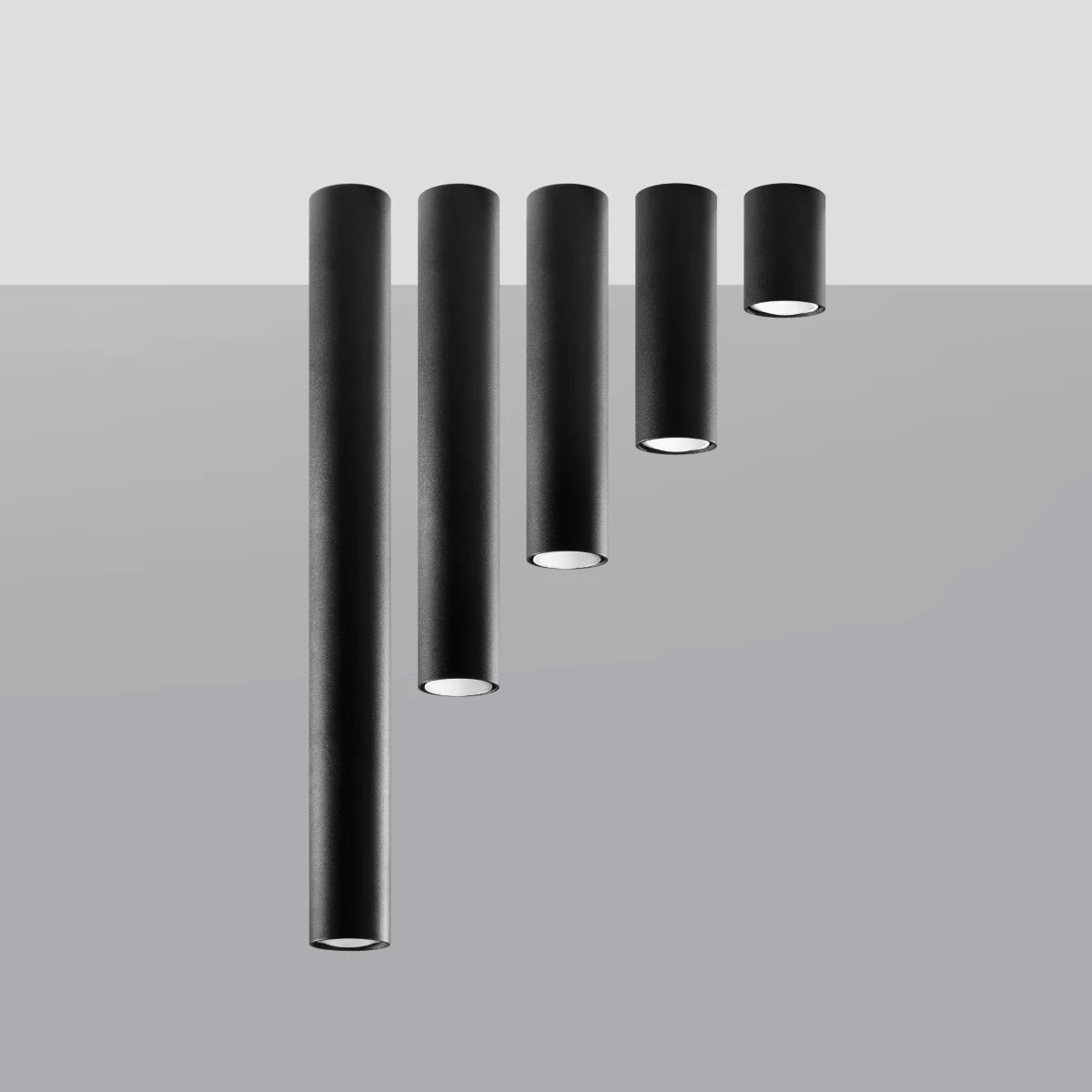 Steel Ceiling Light With Lagos 60 Lamp - Ocean Green