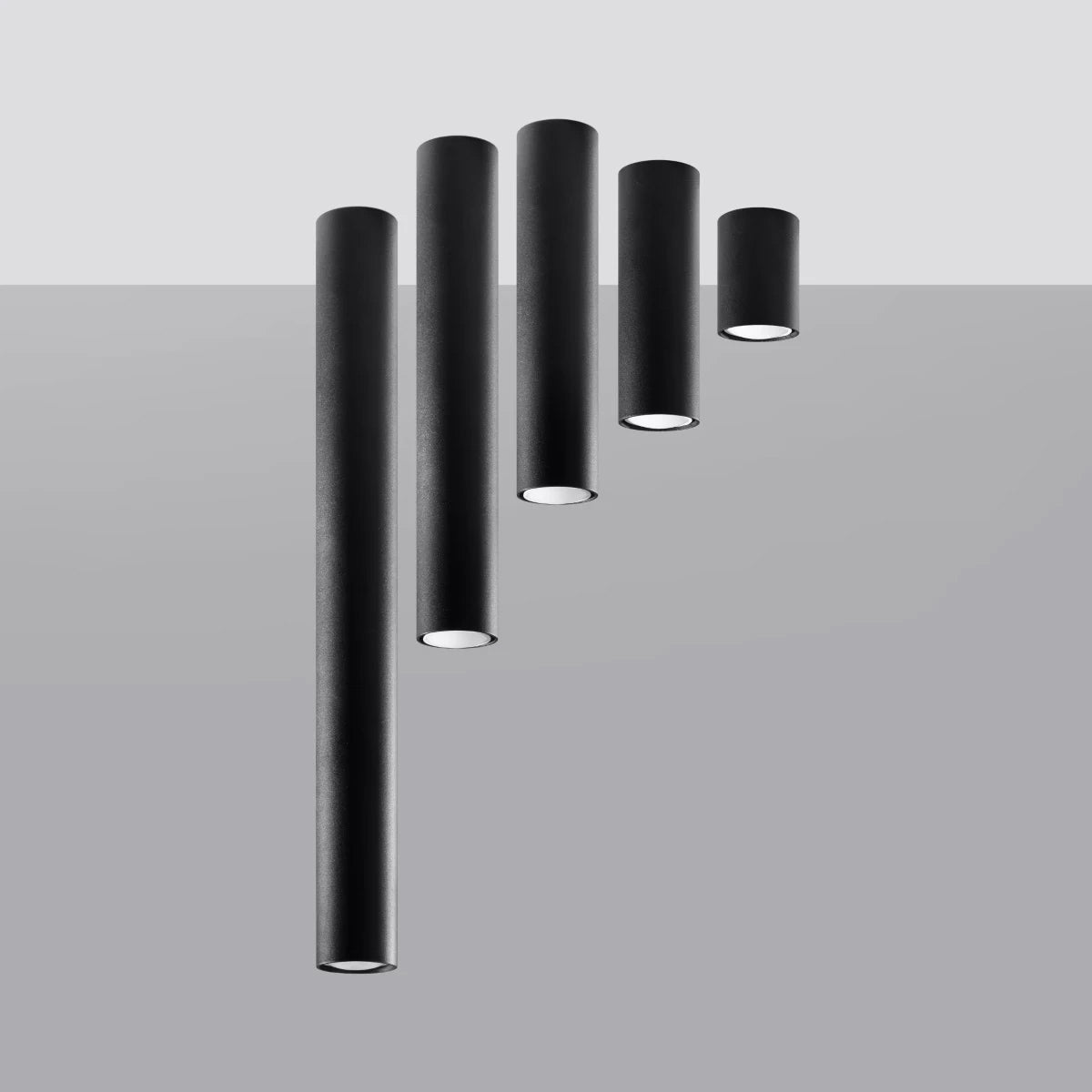 Steel Ceiling Light With Lagos 60 Lamp - Ocean Green