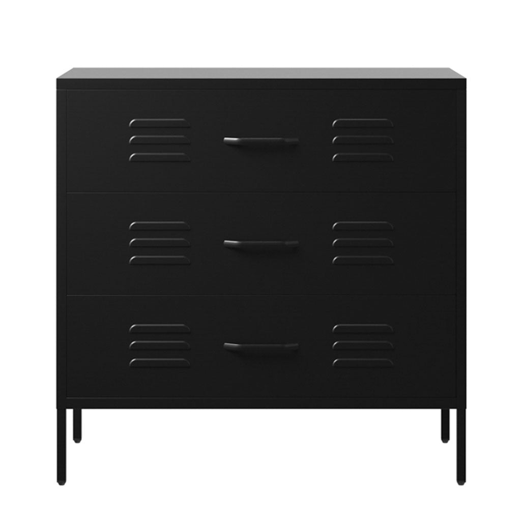 Steel Chest Of 3 Drawers - Caleb
