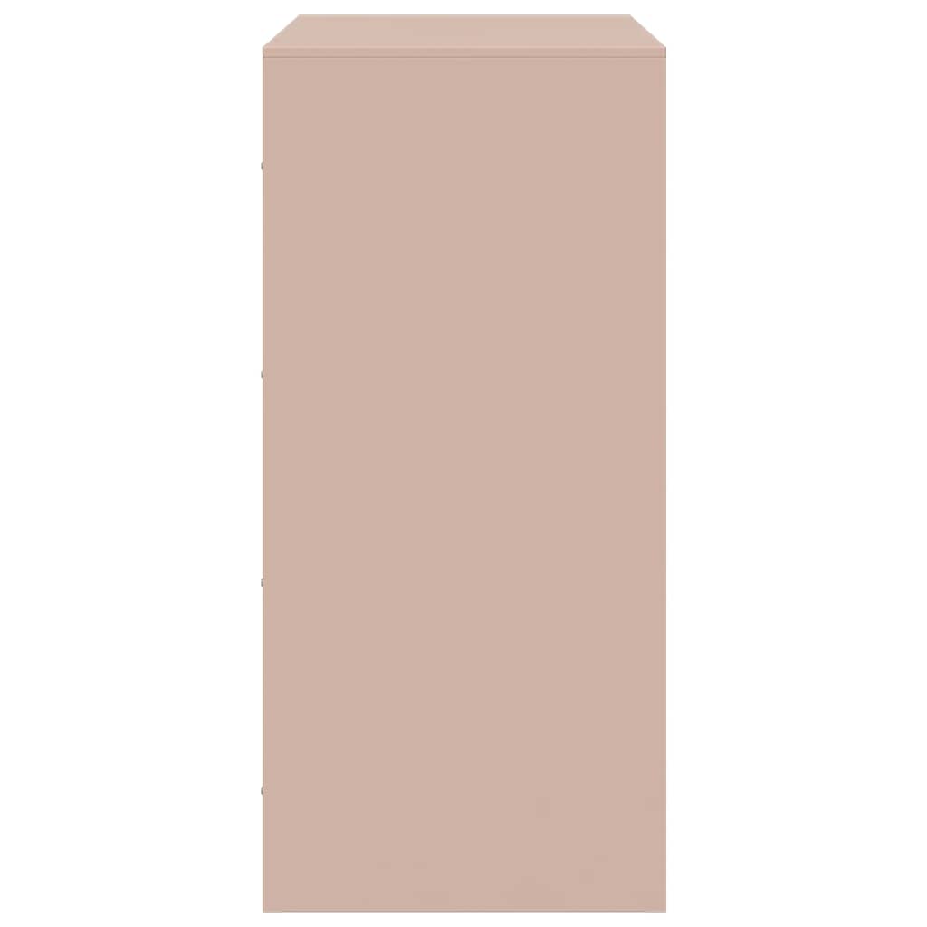 Steel Chest Of 4 Drawers 67cm Wide - Vantage Home