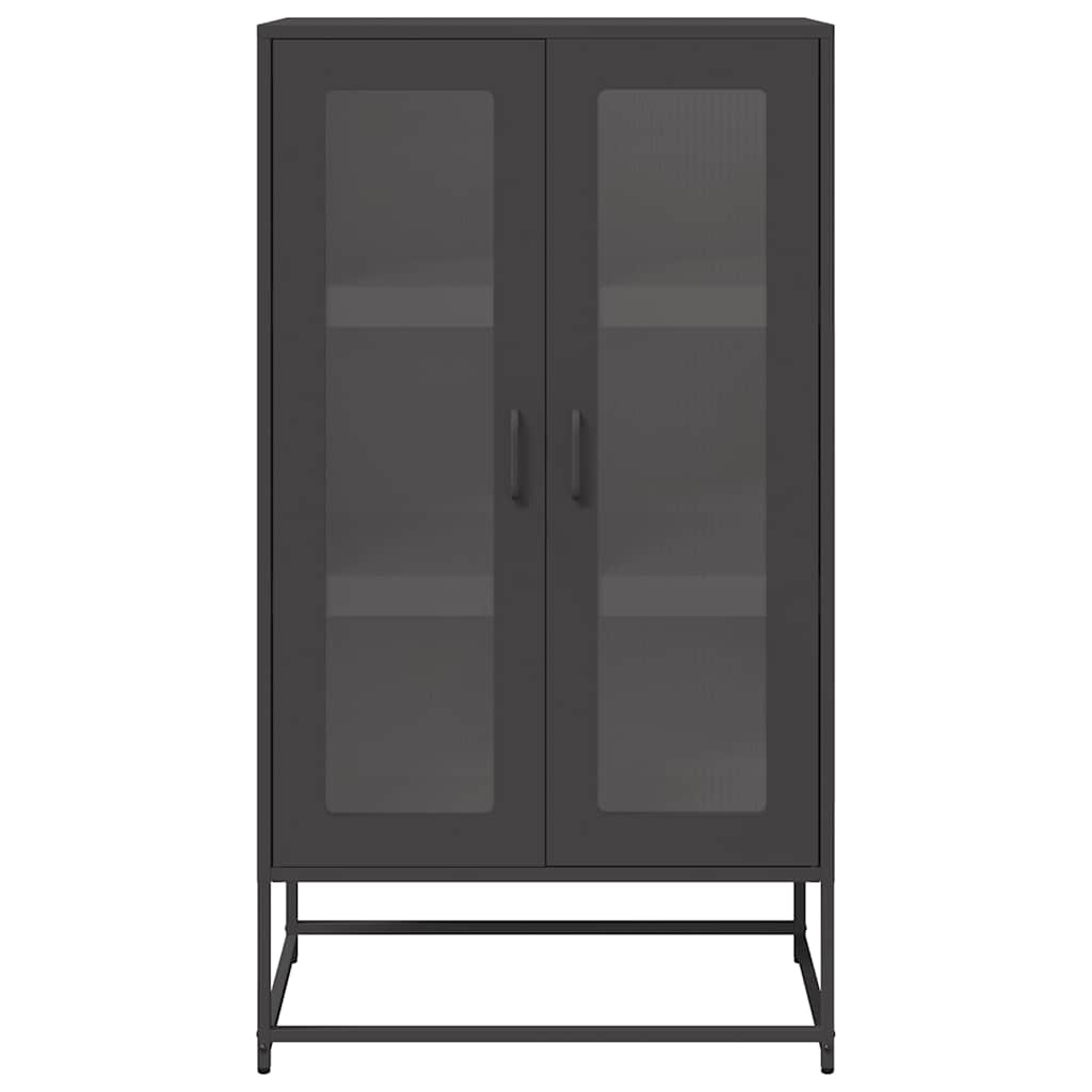 Steel Highboard 68cm Wide With 2 Doors - Vantage Home