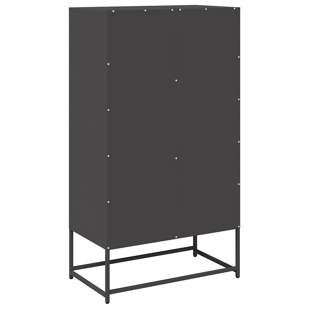 Steel Highboard 68cm Wide With 2 Doors - Vantage Home