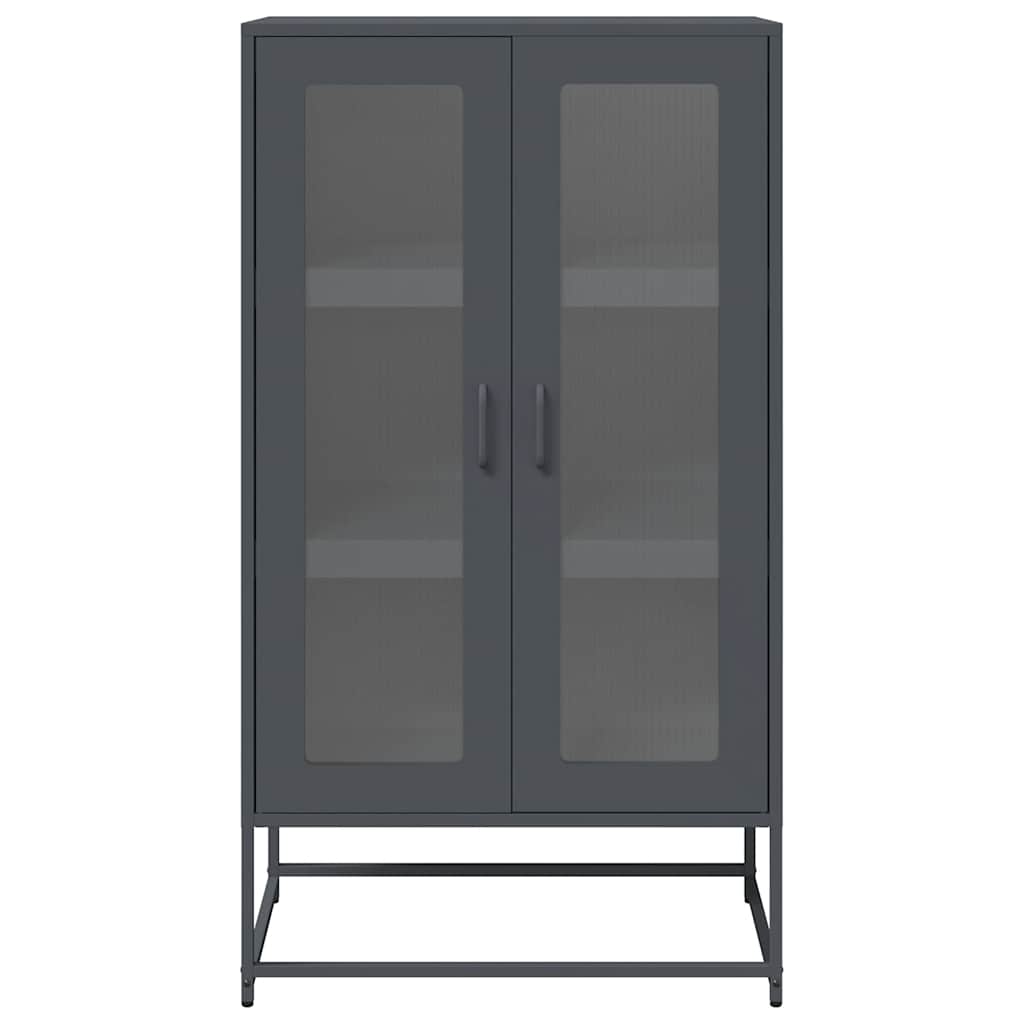 Steel Highboard 68cm Wide With 2 Doors - Vantage Home