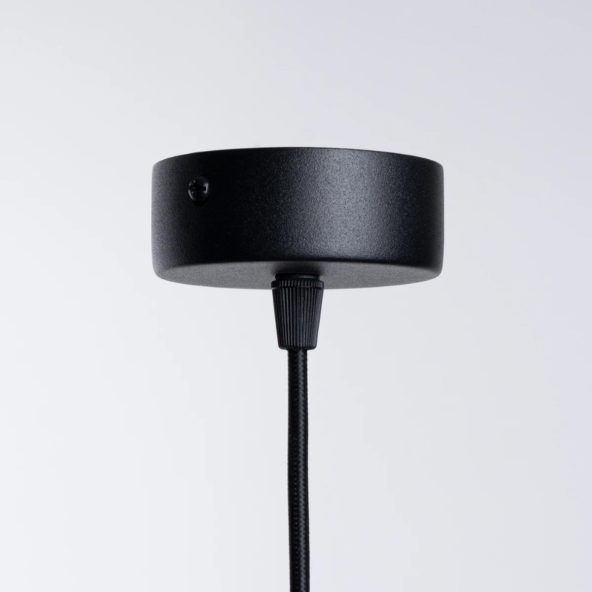 Steel Pendant Light With Brina 1 Lamp - Powder Blue