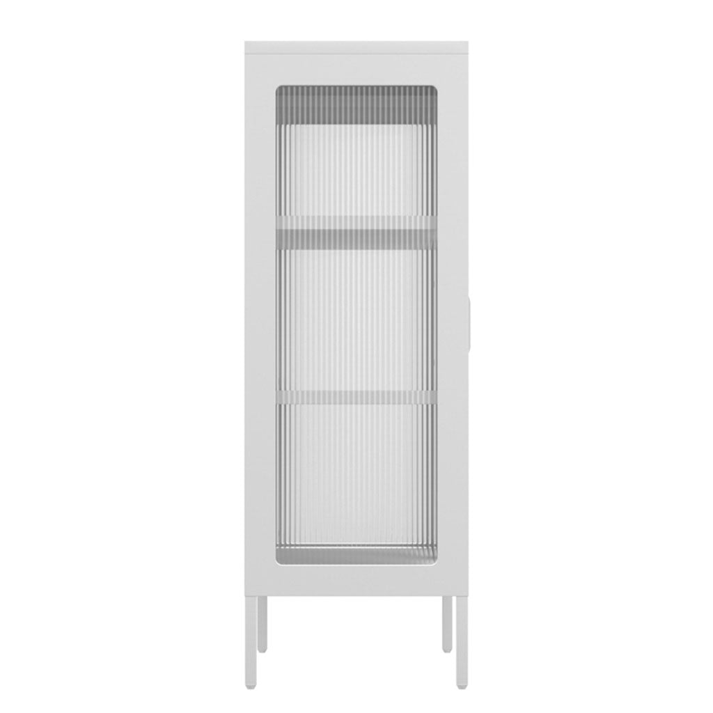 Steel Storage Cabinet With 2 Glass Panel Doors - Marsh
