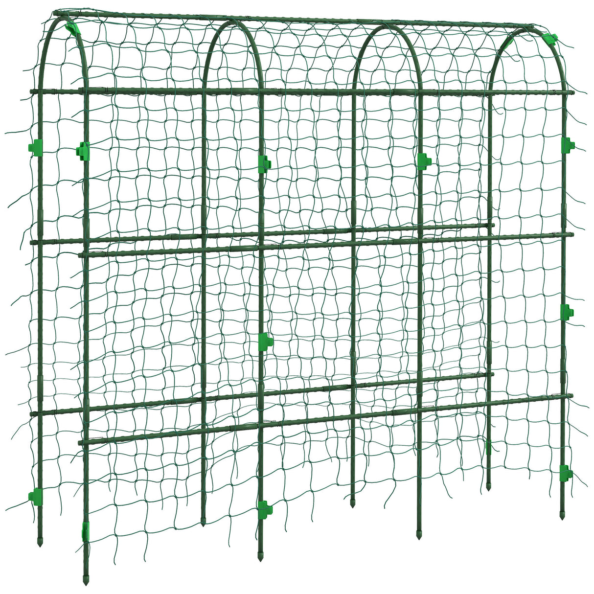 Steel Tall Garden Trellis 182cm Wide - Velmora