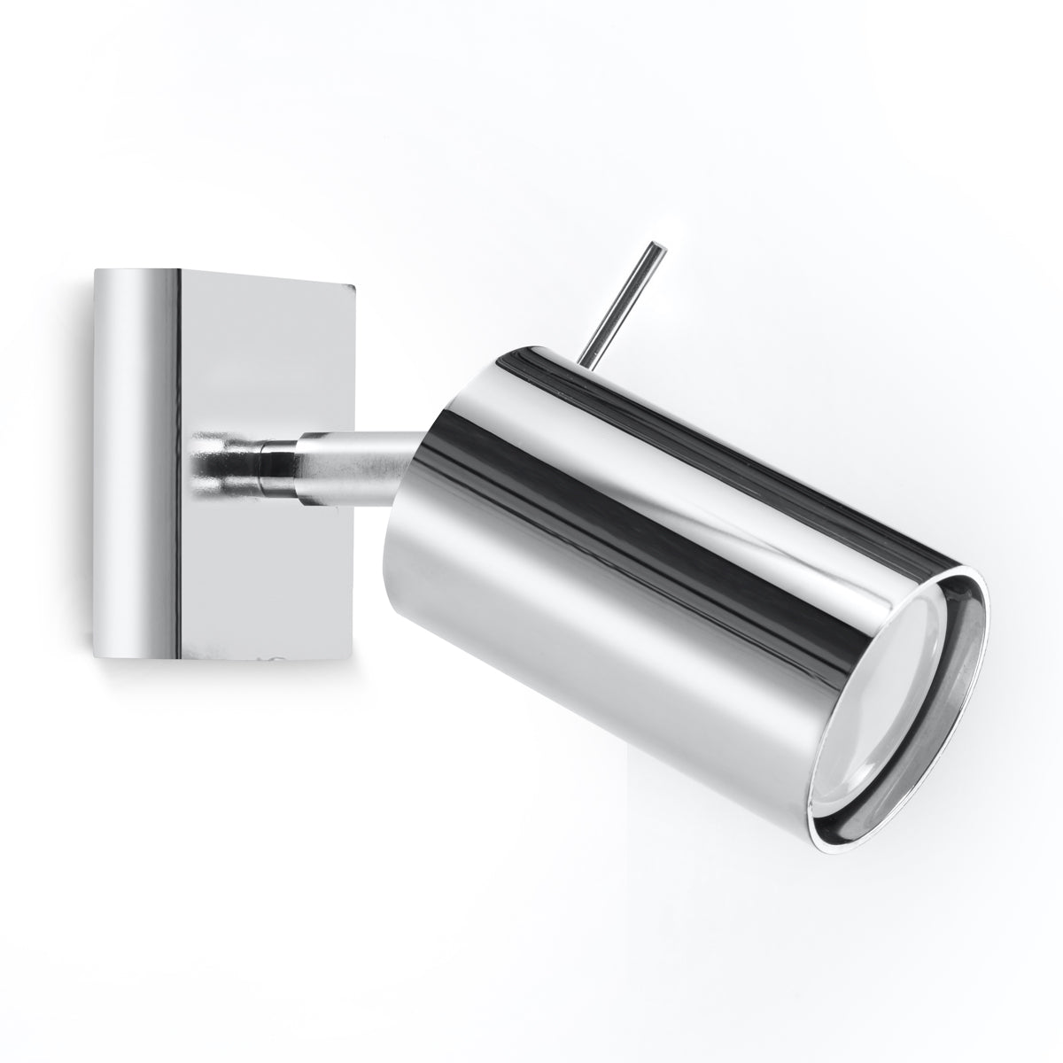 Steel Wall Light With 1 Ring Lamp - Bittersweet Shimmer