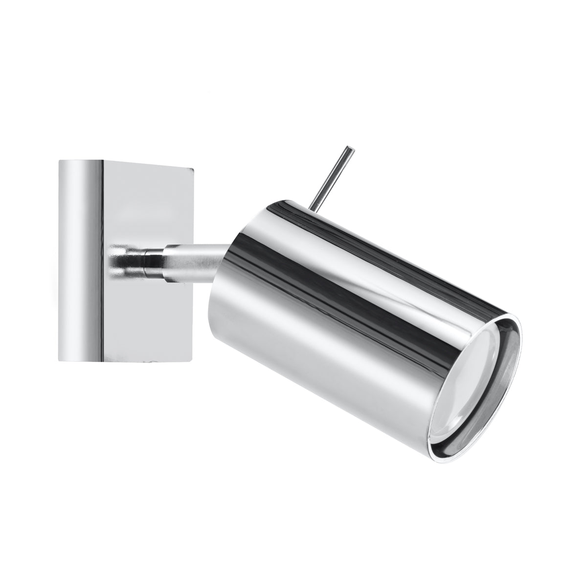 Steel Wall Light With 1 Ring Lamp - Bittersweet Shimmer