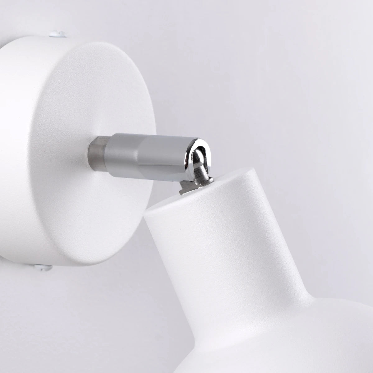 Steel Wall Light With Elba Lamp - Bittersweet Shimmer