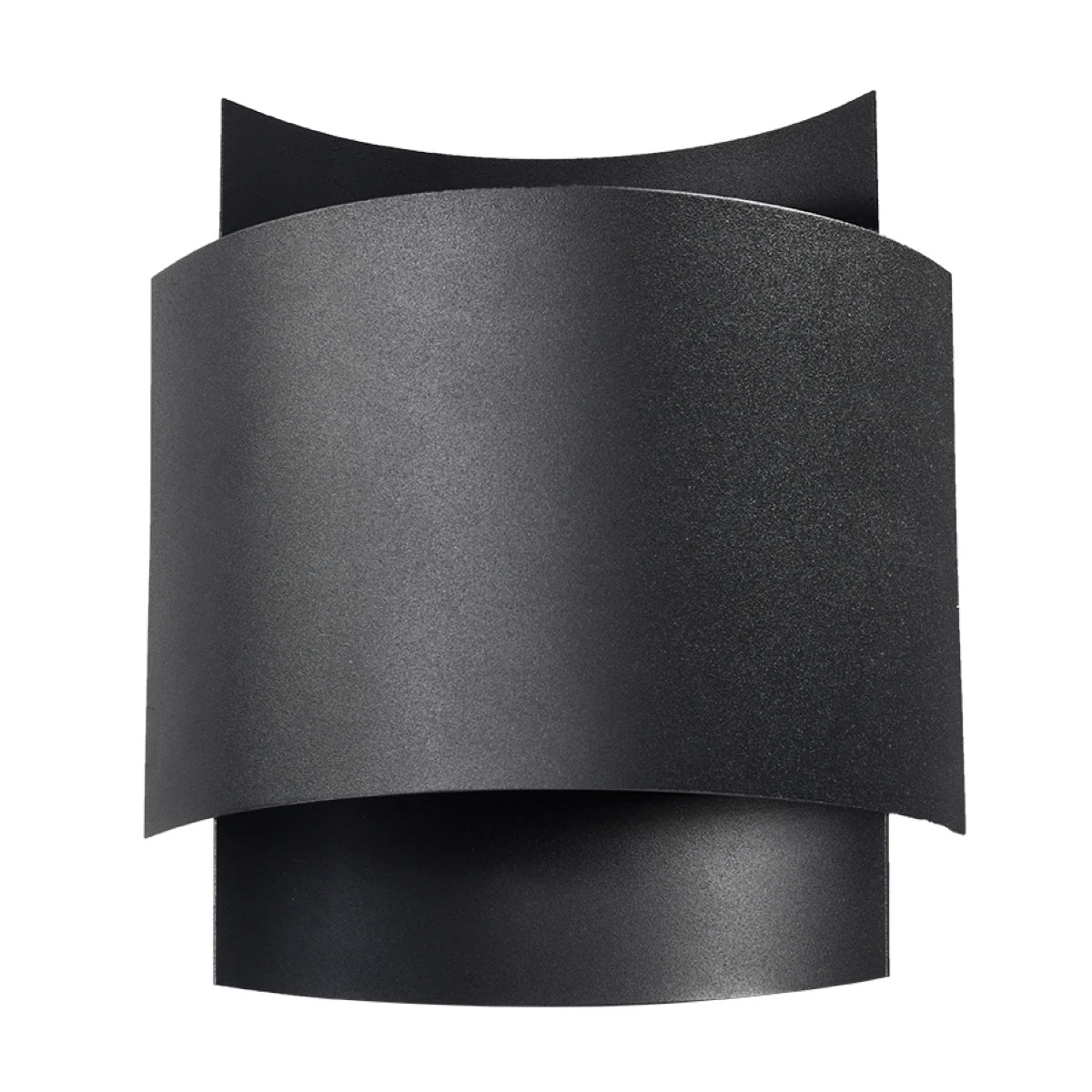 Steel Wall Light With Impact Lamp - Blue Sapphire