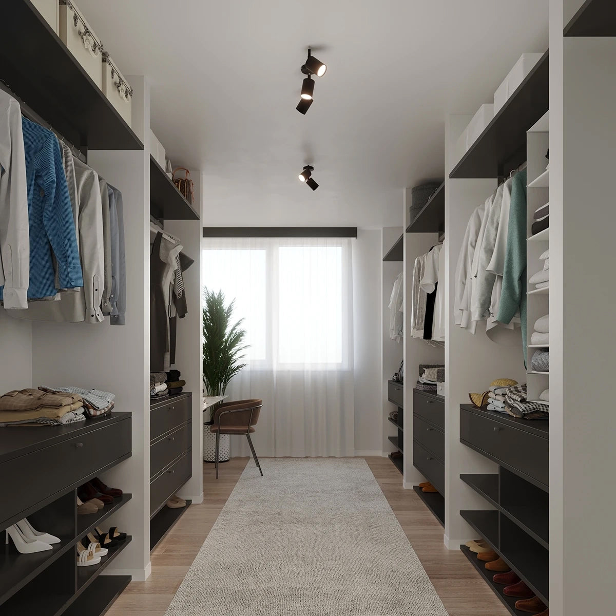 Steel Wall Light With Lemmi 1 Lamp - Bittersweet Shimmer