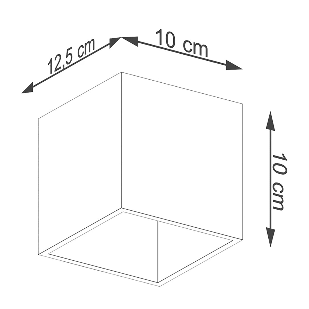 Steel Wall Light With Quad 1 Lamp - Deep Space