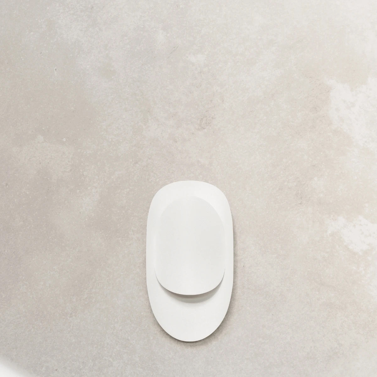 Steel Wall Light With Tear Lamp - Blue Sapphire