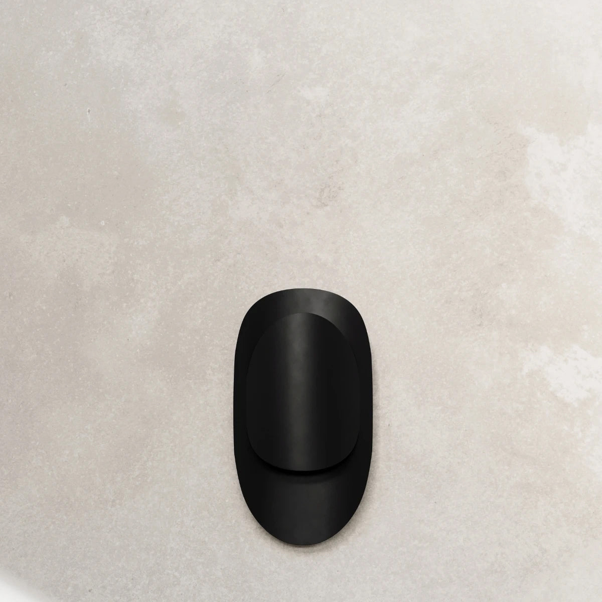 Steel Wall Light With Tear Lamp - Blue Sapphire