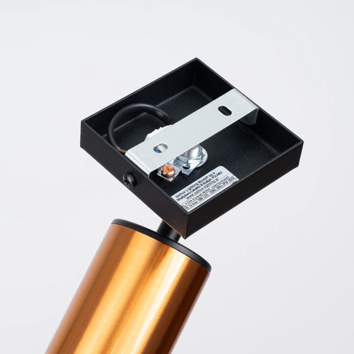 Steel Wall Light With Winx Lamp - Bittersweet Shimmer