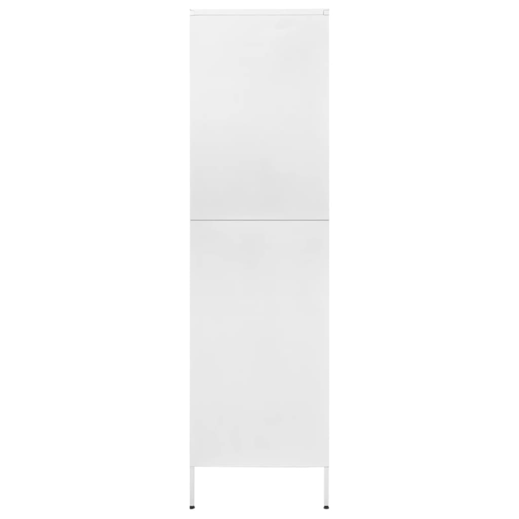 Steel Wardrobe 90cm Wide With 2 Doors - Vantage Home