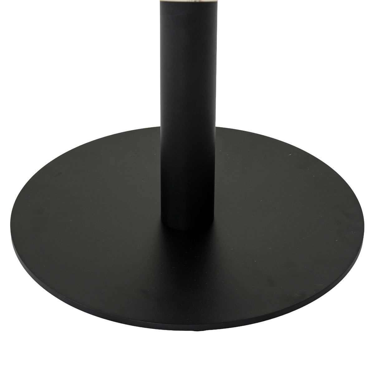 Stone Coffee Table 60cm Wide Round With Metal - Romanby