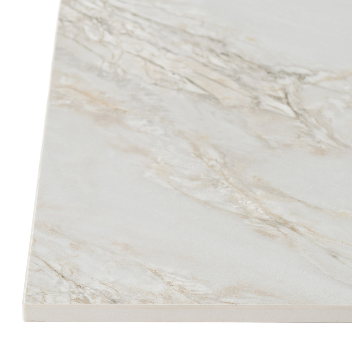 Stone Dining Table 60cm Wide for 4 People - Romanby