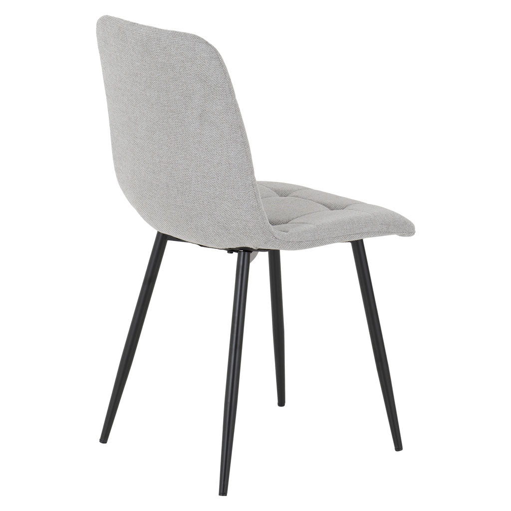 Suede Fabric Dining Chairs in Set Of 2 - Fenton