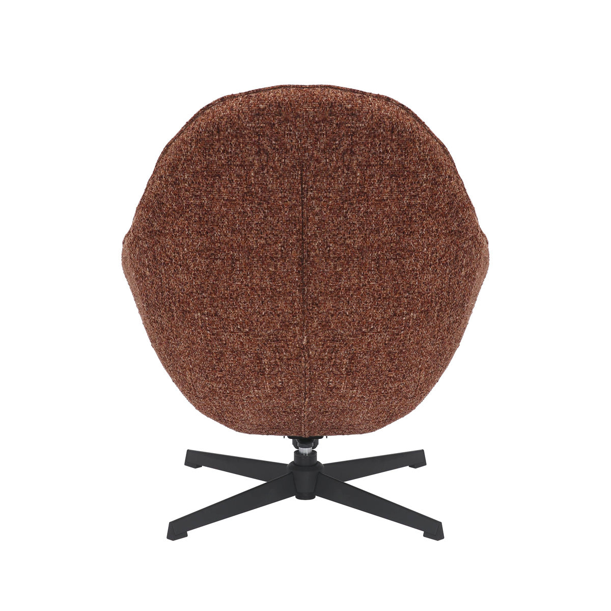 Tactile Textured Fabric Lounge Chair With Footstool - Serene