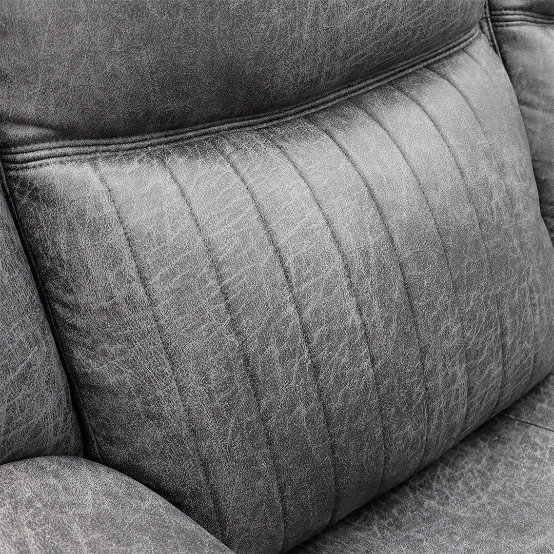Tech Fabric Electric 2 Seater Sofa Electric Recliner - Leon
