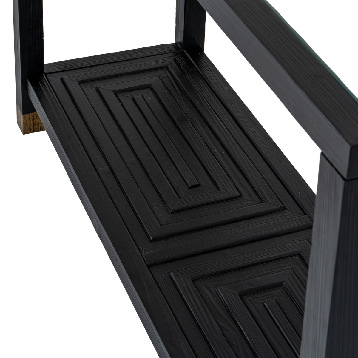 Tempered Glass Console Table 130cm Wide - Monza