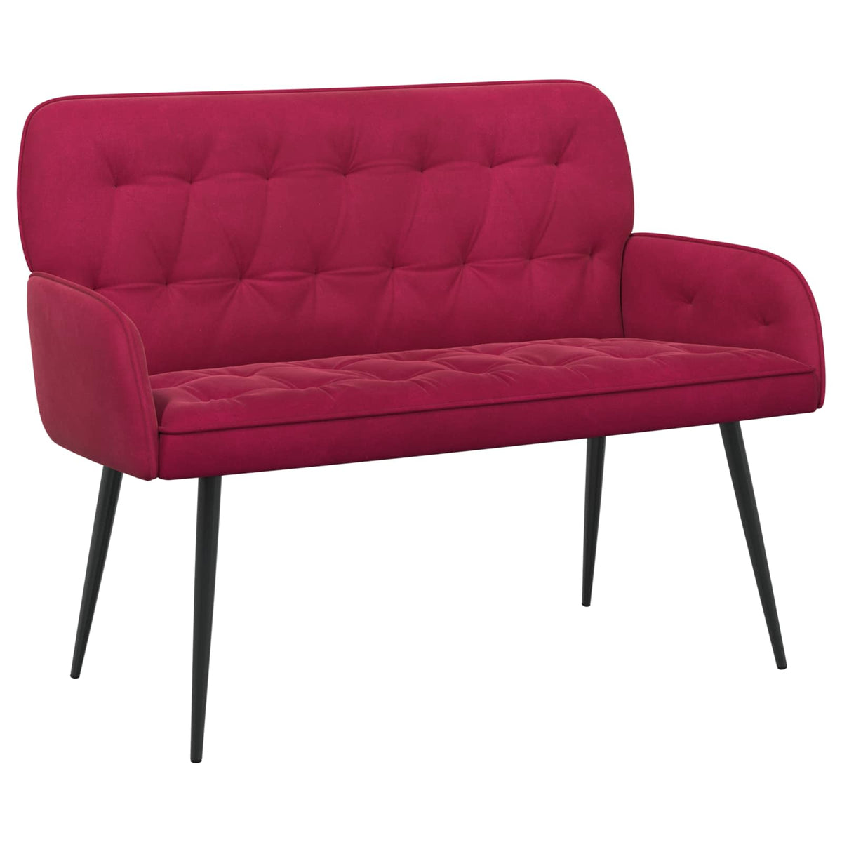 Velvet 2 Seater Sofa 115cm Wide - Vantage Home