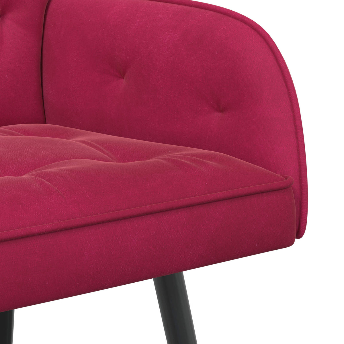 Velvet 2 Seater Sofa 115cm Wide - Vantage Home