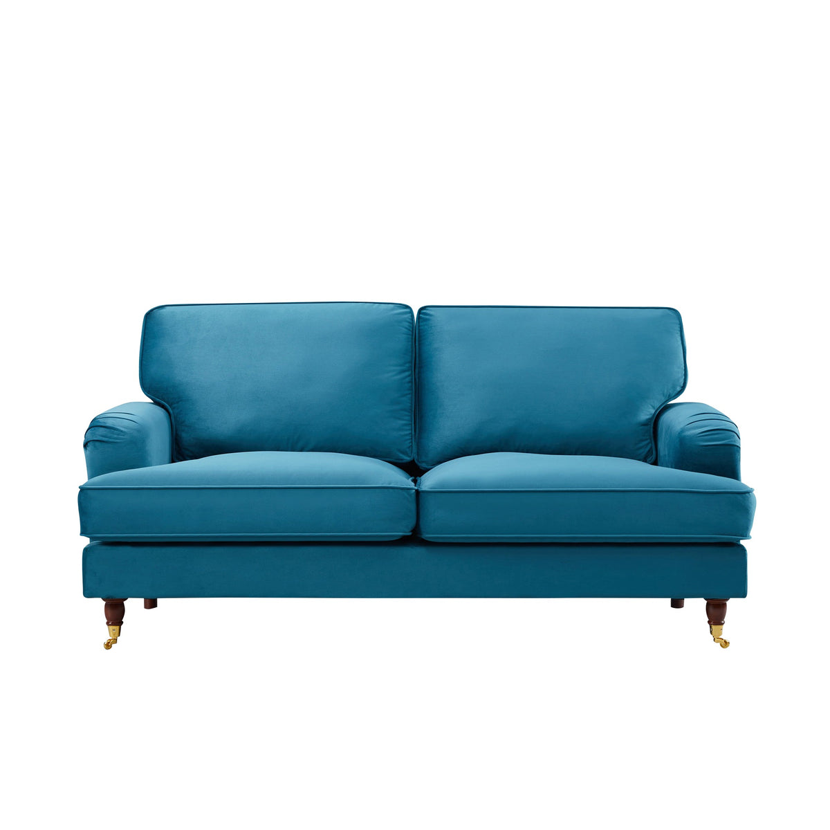 Velvet 2 Seater Sofa 158cm Wide - Kensington Home
