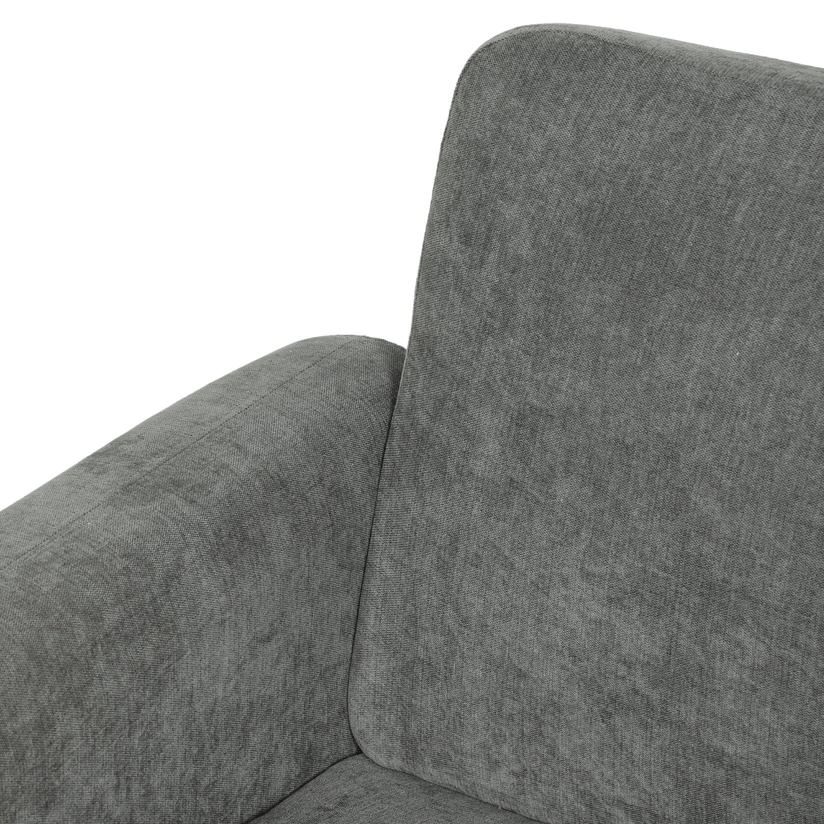 Velvet 2 Seater Sofa 160cm Wide With Wooden Legs - Velmora