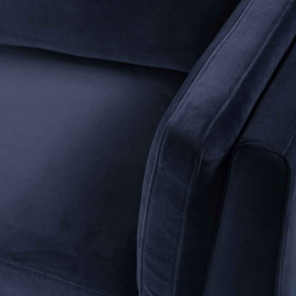 Velvet 2 Seater Sofa 175cm Wide - Mickey