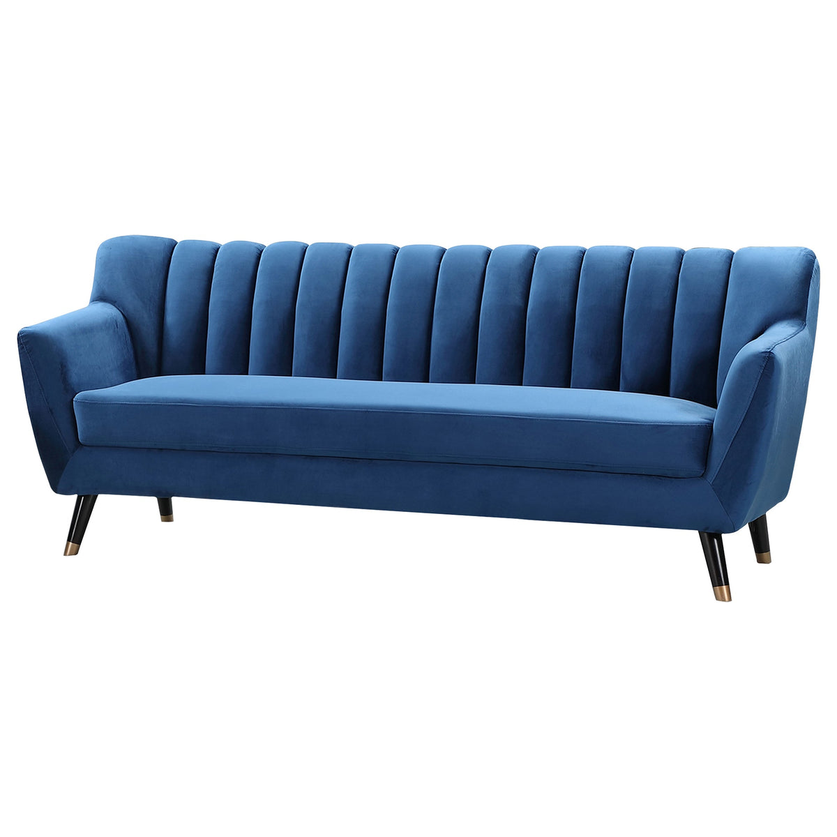 Velvet 3 Seater Sofa 198cm Wide - Kensington Home