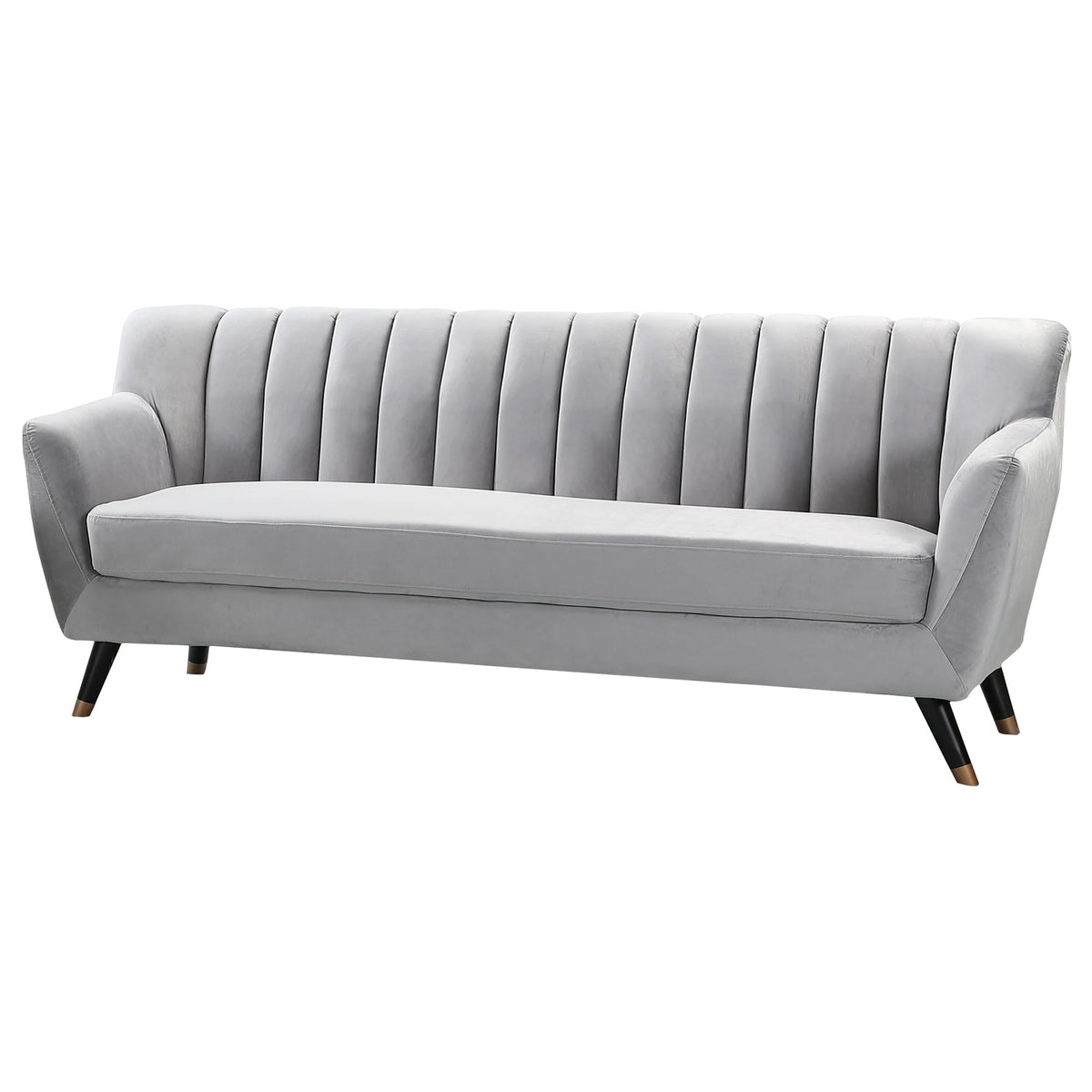 Velvet 3 Seater Sofa 198cm Wide - Kensington Home